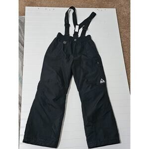 Gerry water proof Snow pants with suspenders kids , Size M10/12 Black Unisex